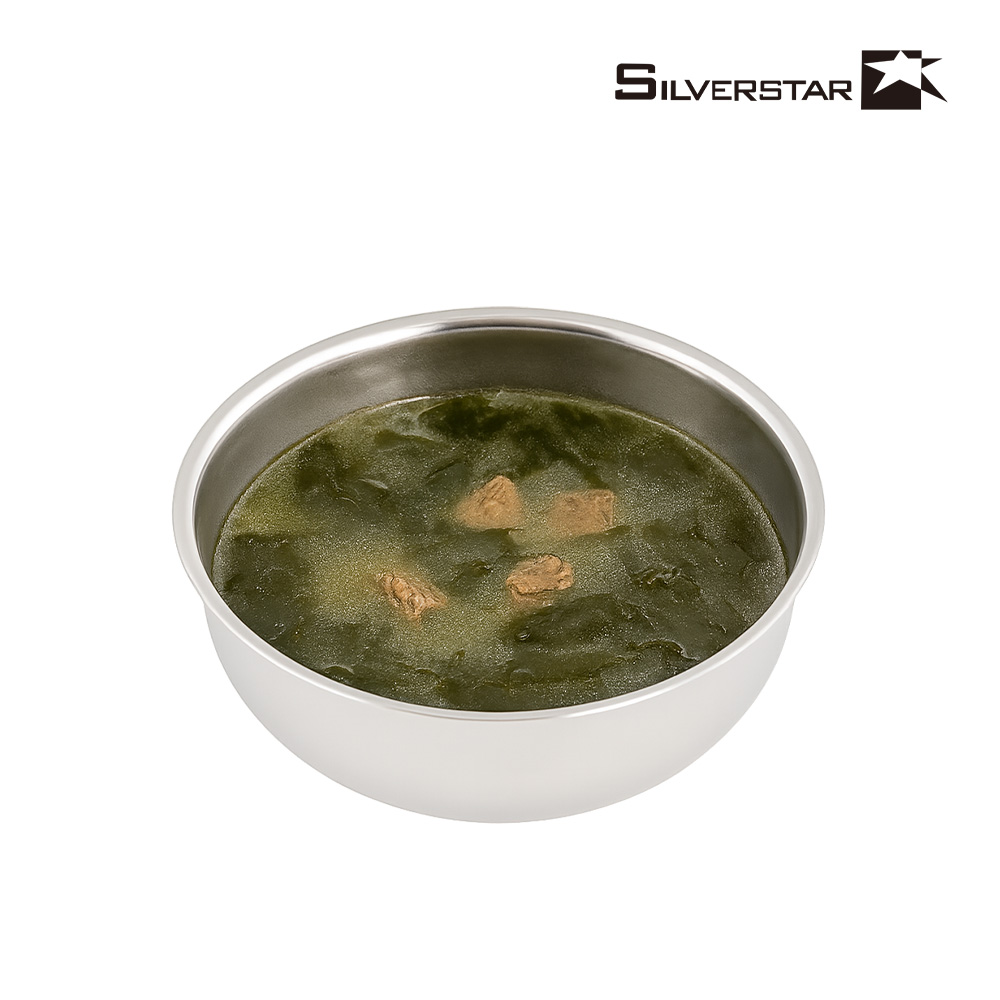 [실버스타] Aha(아하!) 304 통3중 무연마제 탈착식 스텐팬 궁중팬 24cm(탈착식 핸들 별도구매)