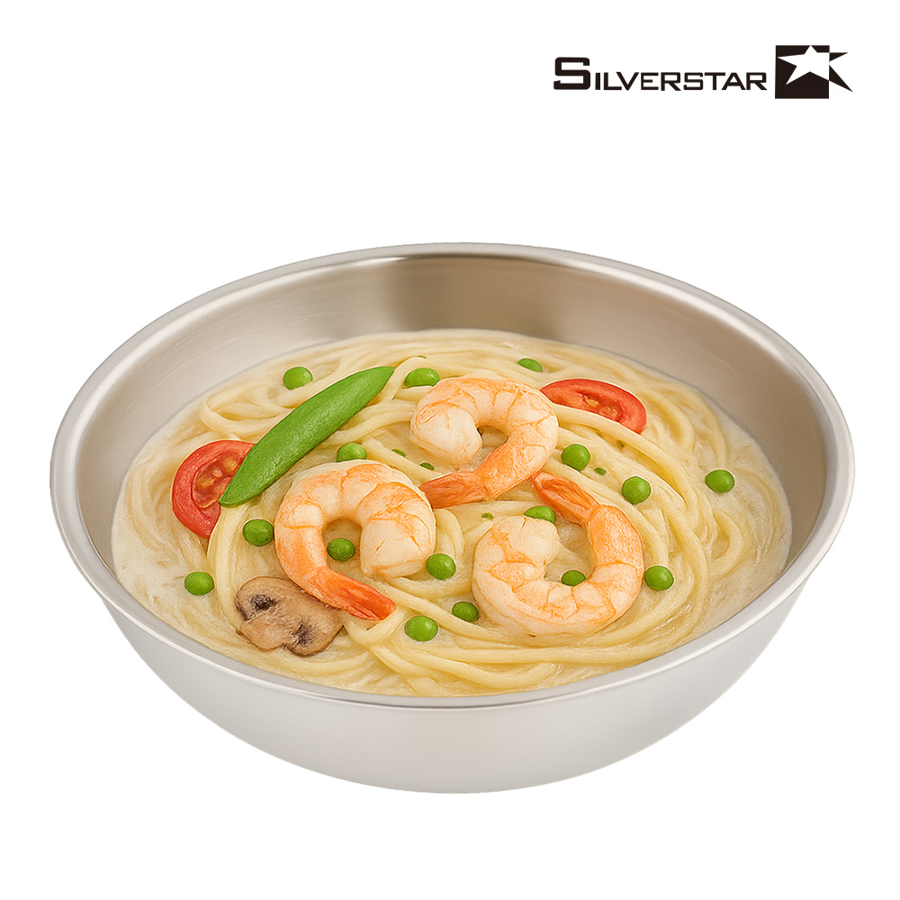 [실버스타] Aha(아하!) 304 통3중 무연마제 탈착식 스텐팬 궁중팬 28cm(탈착식 핸들 별도구매)